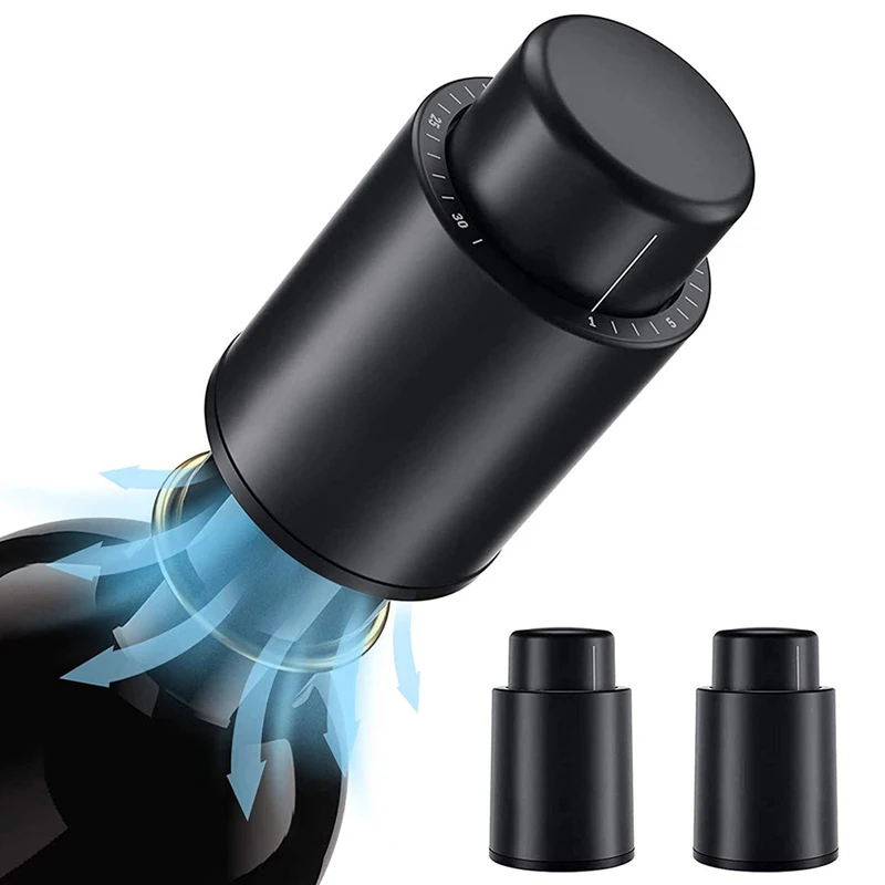 Vakuum-Weinflaschenverschluss, – Wine Preservation Pump Bewertung und Preis