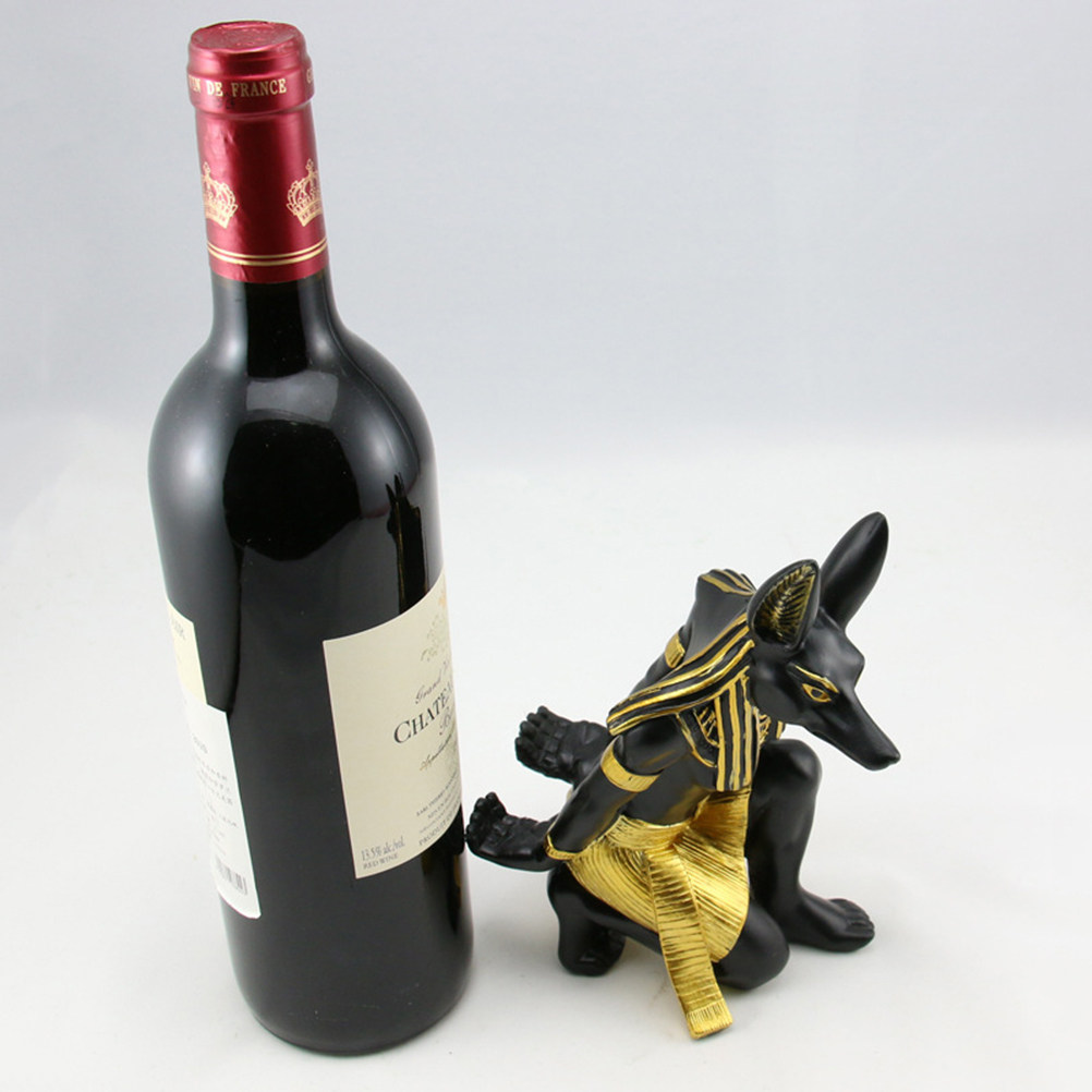 Anubis-förmiges Weinregal aus  – Home Bar Stand Bewertung und Preis